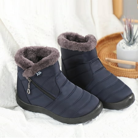 

DaoLxi Women s Shoes Winter Snow Boots Outdoor Casual Shoes Warm Insulation Thickened Waterproof Walking Shoes