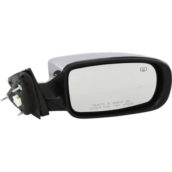 Mirror Compatible With 2011-2014 Chrysler 200 Right Passenger Side Heated Chrome Kool-Vue