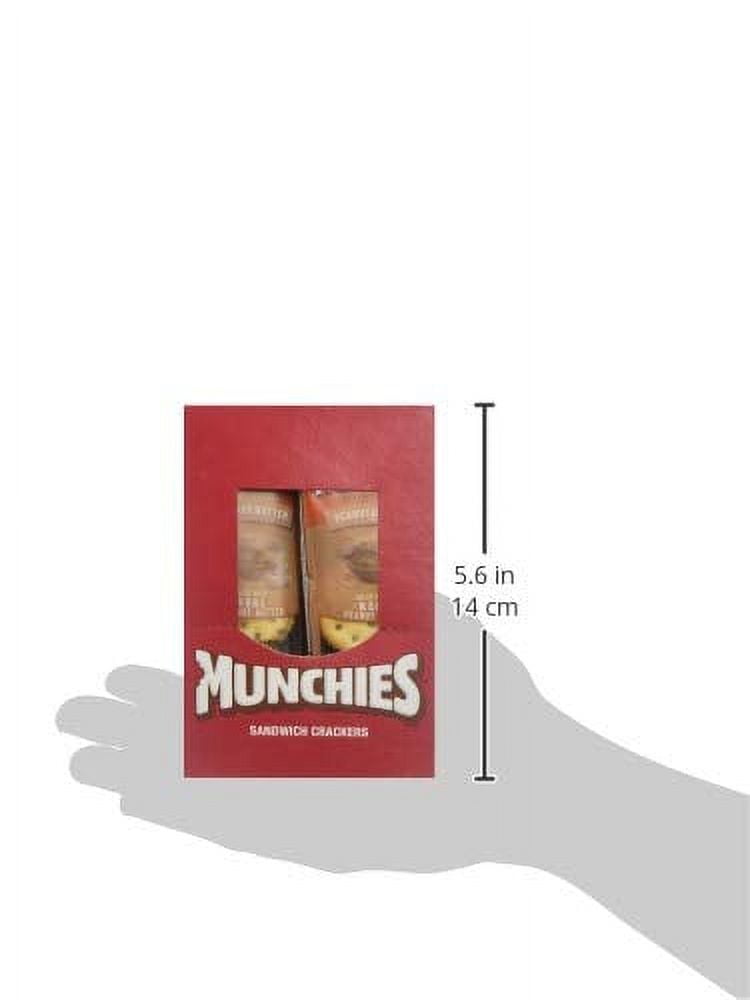 Munchies P. Butter Toast Crackers, 1.42oz Bags (96 Pack)