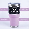 thumbnail image 2 of Vasos de Acero Inoxidable - Termo Tumbler | Vaso Térmico de 30oz - 900ml NORDAY  30TBLACK, 2 of 6