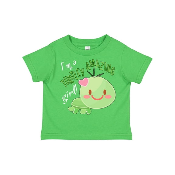 Inktastic I'm a Turtle-ly Amazing Girl- Cute Turtle Girls Toddler T-Shirt