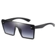 thumbnail image 2 of Gafas de sol de rectángulo de moda Gafas de terre para mujer Monturas de gran tamaño Lentes teñidas UV 400 Gafas - Gris gris Magideal Gafas de sol de rectángulo de moda, 2 of 5