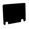 thumbnail image 3 of Zxpjkyu Clamp-on Desk Divider Office Separator Panel Portable with Noise-reducing Design Black, 3 of 9