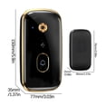 thumbnail image 3 of Doorbell Camera Wireless,Wireless Doorbell Camera Hd Wifi Video Buzzer Camera 1080P Wireless Doorbell Audio Motion Detector and Night Vision Speaker for Ios and Android, 3 of 9