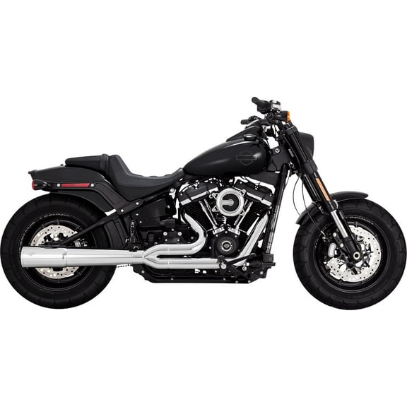 Vance & Hines Pro Pipe Chrome 2-into-1 Exhaust System for 2018-2023 Harley Milwaukee 8 Softail