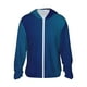 thumbnail image 1 of Fotbe teal blue Chaqueta con Protección Solar UPF 50+ para Hombre y Mujer, Camisa con Capucha y Bolsillos-XX-Large, 1 of 1