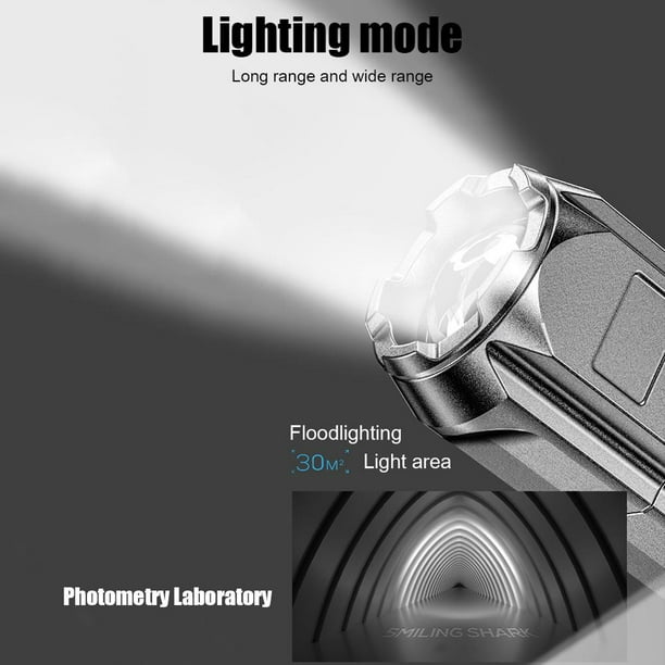 Linterna USB XPE LED 3 Modo de iluminación Carga portátil Campamento Senderismo Antorcha
