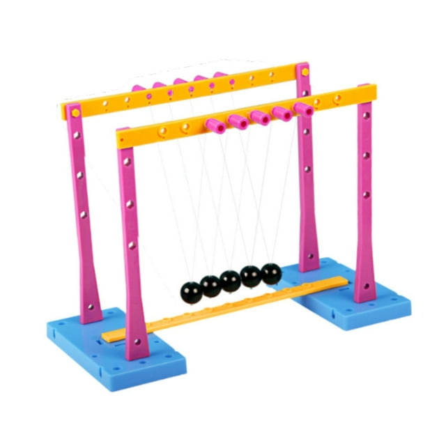Bolas cuadradas, bolas de péndulo, decoración de escritorio de oficina clásica divertida, modelo físico, regalo para niños, bolas de billar