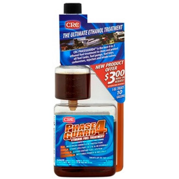 CRC Industries Ethanol Fuel Treatment 06142 PhaseGuard4; 16 Ounce Bottle; Single