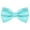 Lake Blue, variant on Men's Grids Patterned Solid Color Adjustable Pre-tied Bow Tie Black