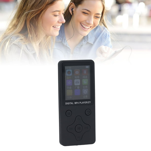 Reproductor MP3 MP4 De 32 GB Con 5.0, Chip Decodificación De Sonido Profesional, Reproductor De Música HiFi Portátil. Admite Hasta 128 GB Para Reproducción De Música,