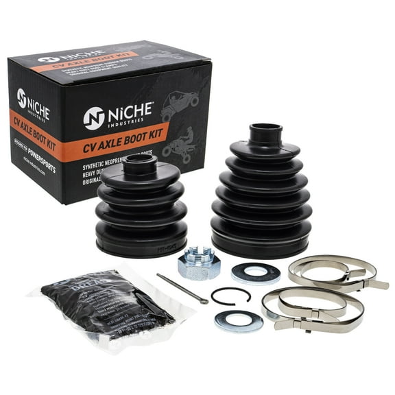 Niche Front Rear CV Axle Boot Kit for Polaris 3235778 RZR 4 XP UTV 519-KCV2258B