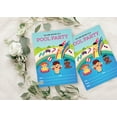 thumbnail image 3 of Darling Souvenir Multicolor Pool Party Invitation Card Printable Elegant Fill or Write In Blank Party Invites 28 Pcs, 3 of 4