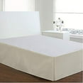 thumbnail image 2 of Todays Home TOH25014IVOR02 Basic Microfiber Tailored 14 in. Bed Skirt  Ivory - Full, 2 of 5