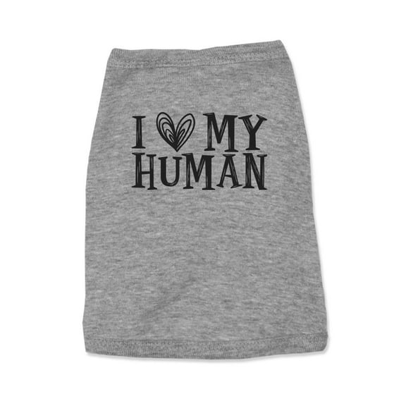 I Heart My Human Pet Tank Top  -Smartprints Designs,  3X-Large