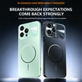 thumbnail image 4 of ELEHOLD Magnetic Case for iPhone 15, Shockproof Full Protection Phone Case with Lens Protector,Titaniumgray, 4 of 12