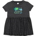 thumbnail image 3 of Inktastic My Granny Loves Me Cute Elephants Girls Baby Dress, 3 of 5