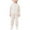 Beige, variant on Girls Boys Polar Fleece Clothing Sets Winter Warm Sweatsuit 2 Piece Half Zip Sweatshirts and Joggers