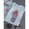 thumbnail image 3 of Classic Cup Design - Retro ICEE 'Coldest Drink In Town' Graphic Women's T-shirt, 3 of 4