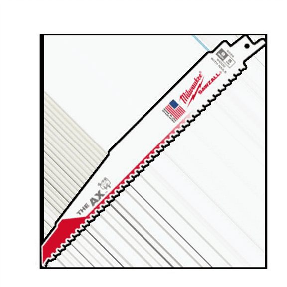 Milwaukee Tool 9" 5 TPI The Ax Sawzall  Blade (25 Pk)