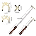 thumbnail image 2 of Telescopic snooker cue bridge with 3 removable brass tips, 2 of 6