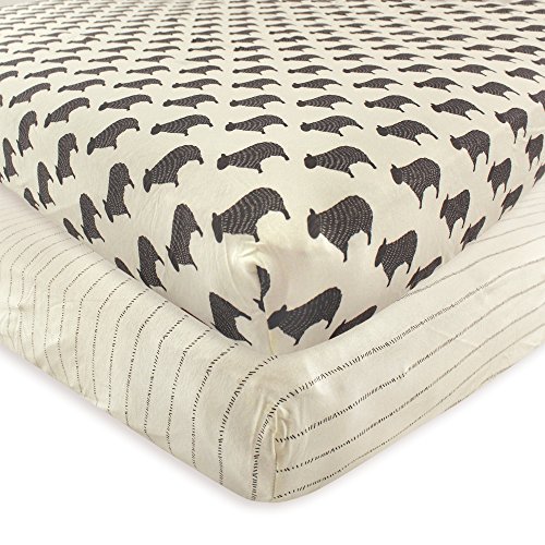 Hudson Baby Boy and Girl Fitted Crib Sheet, 2Pack Sheep Walmart