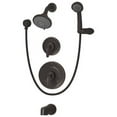 thumbnail image 2 of Elm 2-Handle Tub and Shower Faucet Trim with Hand Shower (Valve Not Included), 2 of 3
