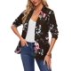 thumbnail image 2 of Chaqueta blazer MINTLIMIT para mujer, con botones en la parte delantera y solapa con muescas, talla 2XL, 2 of 6