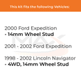 thumbnail image 2 of MAX Advanced Brakes - Brake Kit For 2000-2002 Ford Expedition| Carbon Ceramic Brake Pad and Rotor Kit Front and Rear| Daily Driving OE Replacement Brake Rotors, 2 of 9