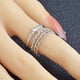 thumbnail image 1 of abierto, joyería bonita, Vintage, simple, ajustable, con forma de estrella, regalos de plata para novias, mujeres, hijas, aniversarios, laciness Salvador Anillos abiertos, 1 of 9
