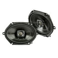thumbnail image 2 of 2 Pairs (QTY 4) of Polk DB572 5x7" 225W 2-Way Car Boat Coaxial Stereo Marine Audio Speakers + Keychain, 2 of 2