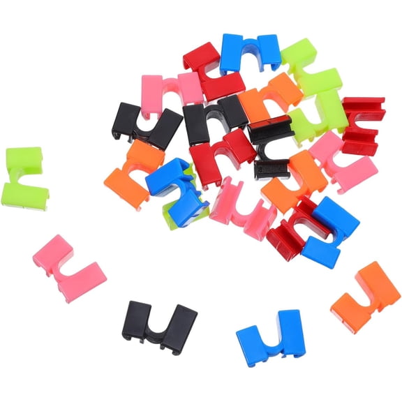 30pcs Training Chopsticks Connector Reusable Plastic Beginner Helper Set