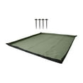 thumbnail image 5 of Colaxi Camping Blanket Sleeping Pad Park Blanket Beach Mat with Carry Strap Tent Pad Picnic Blanket for Family Party Camping Outdoor Green, 5 of 9