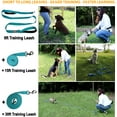 thumbnail image 6 of Olive Paws Modular Dog Leash Set - 6ft Sky Blue Walking Leash + 9ft & 15ft Extensions Combine to 15ft, 21ft, 30ft Long Lead, Padded Two-Handle Design, Lightweight, 6 of 8