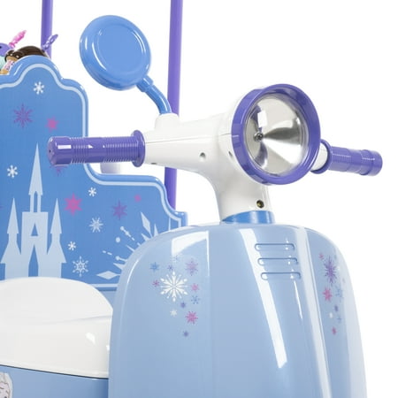 Huffy 6V Disney Frozen Ice Cream Kart Ride-on, Ages 3-7, Kids, Purple
