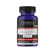 Ultimate Nutrition Arginine Pyroglutamate with Lysine - 100 Capsules (Ultimate Nutrition)