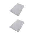 thumbnail image 3 of Monstrate Alfombra de baño impermeable y elegante: alfombrillas de baño cómodas, ecológicas y que ahorran espacio, gris 40 * 60 cm gris 40*60cm 2Conjunto, 3 of 6