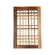 thumbnail image 4 of Marco de ventana de madera con celosía para entrada y sala de estar, fácil de colgar. 40cmx26cm, 4 of 9