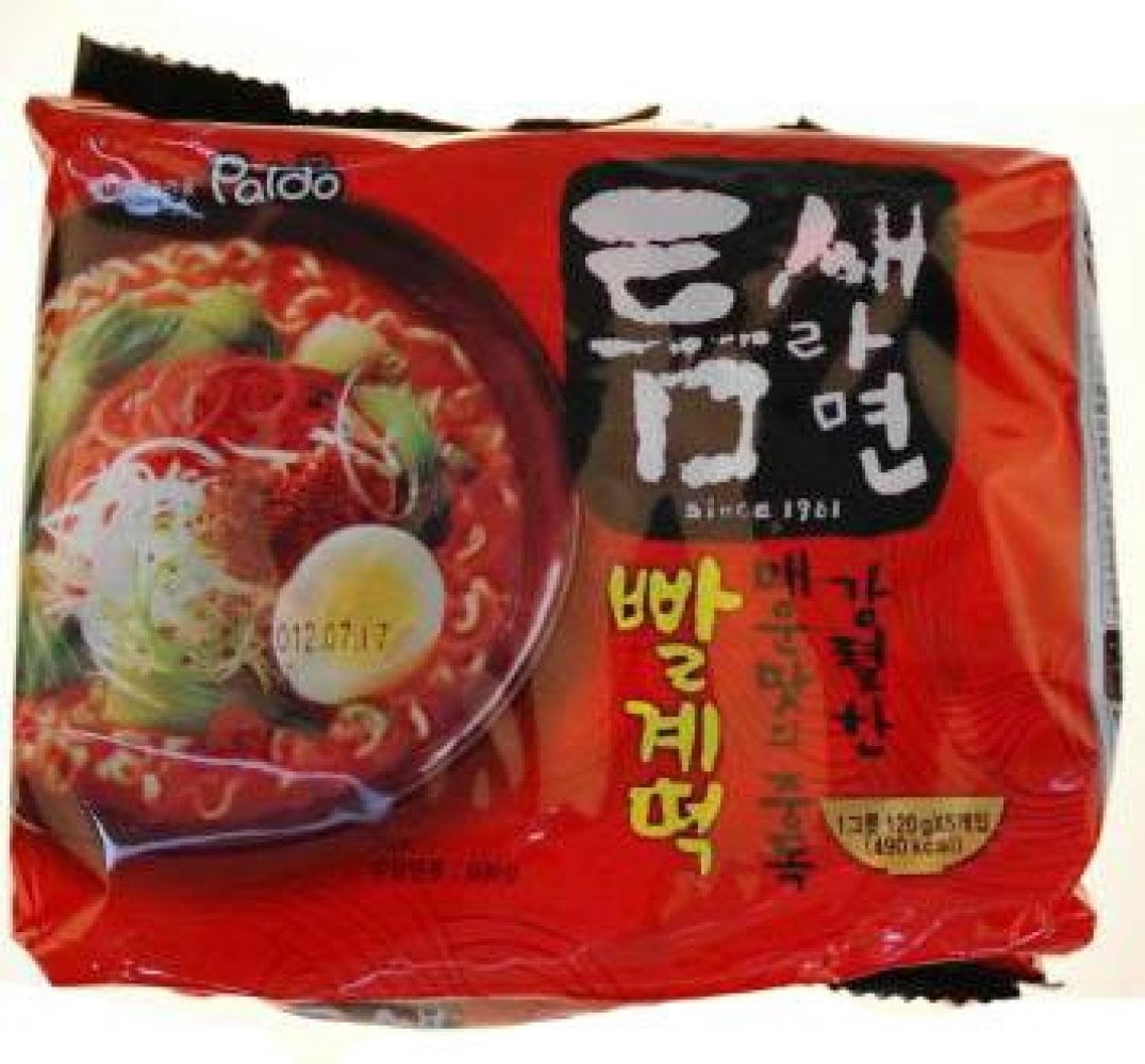 Teumsae Ramen(빨계떡) Bag- 4.23 Oz 10 Packs