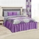 thumbnail image 2 of Colcha Con Cojines Matrimonial Elefantito  Morado Forro De Tela Chelsea, 2 of 2