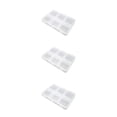 thumbnail image 1 of Pastillero transparente Advancent con 6 ranuras dispensador de almacenamiento, 1 of 6