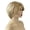 Light golden, variant on Synthetic Short Blonde Wigs Natural Fluffiness Odor Resistant Ideal For And Parties