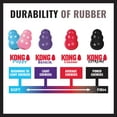 thumbnail image 5 of KONG® Classic Rubber Extreme Dog Toy for Power Chewers, Medium, for Dogs Between 15-35 lbs, 5 of 13