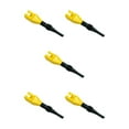 thumbnail image 3 of Justharion Flexible Entonnoir à Essence Entonnoirs Liquide Portable pour Jaune 4.5cm 5Set, 3 of 6