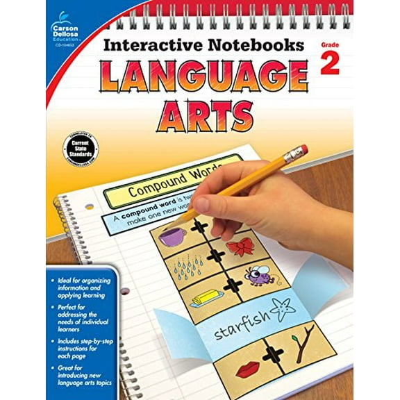 Pre-Owned Language Arts, Grade 2 (Interactive Notebooks) Paperback