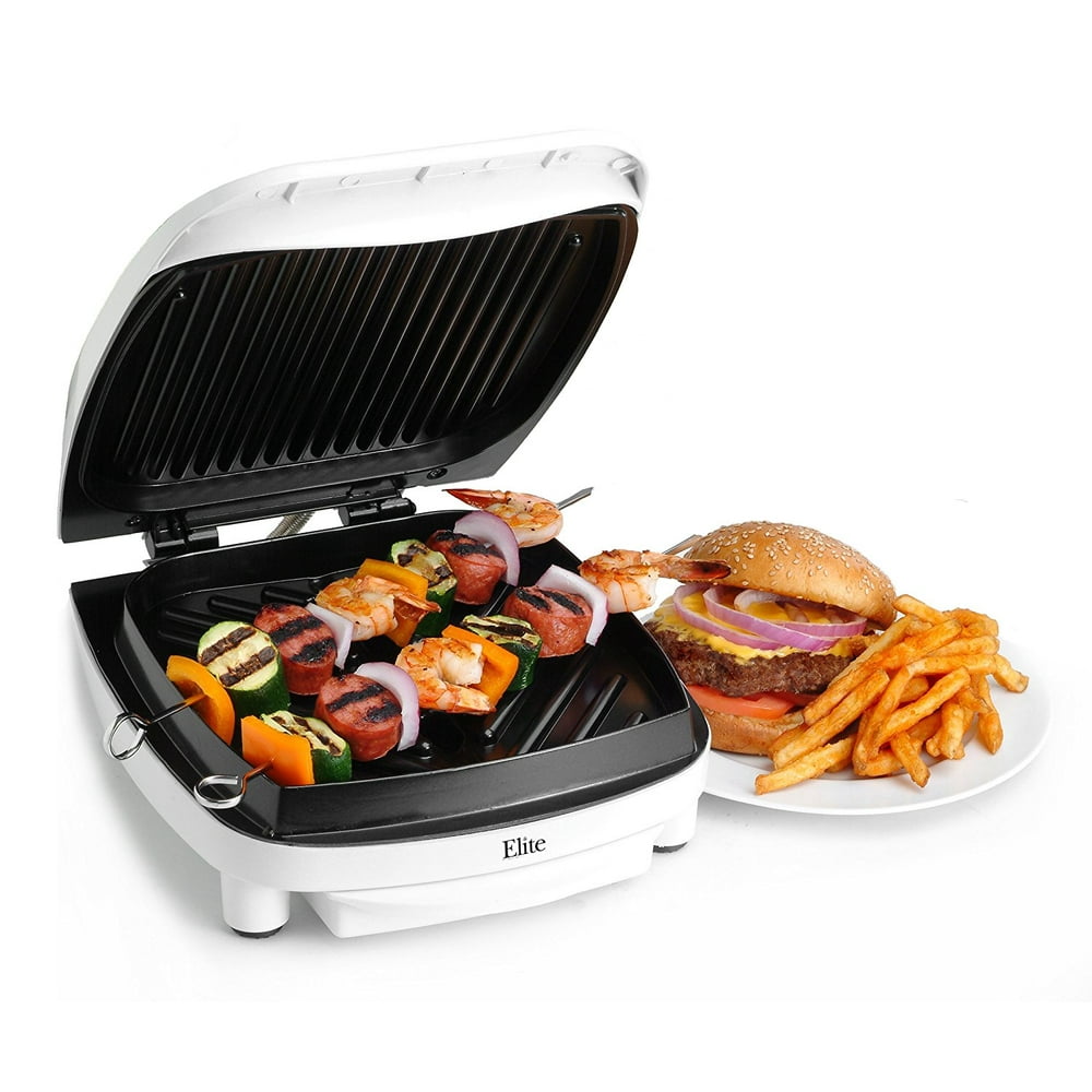 Elite Cuisine EWG350 4Slice Contact Grill
