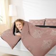 thumbnail image 3 of Castle Fairy Gradient Gothic Skull King Bedding 7pcs,Boho Hippie Damask King Bed in a Bag,Dusty Blush,Black Reversible, 3 of 7