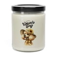 thumbnail image 3 of Happy Women's Day Poodle Sunflower Vintage Proud Mom Soy Wax Candle Poodles Dog Lover Gifts Idea 9oz White Birch & Black Pepper Candle - 02030, 3 of 5