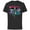 Black, variant on Star Wars The Mandalorian IG-88 Neon Poster - Short Sleeve Cotton T-Shirt for Adults - Customized-Black