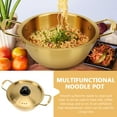 thumbnail image 4 of Juego de ollas de cocina de acero inoxidable, olla para Fideos Instantáneos de estilo coreano con doble Mango, 1 Juego, 4 of 4